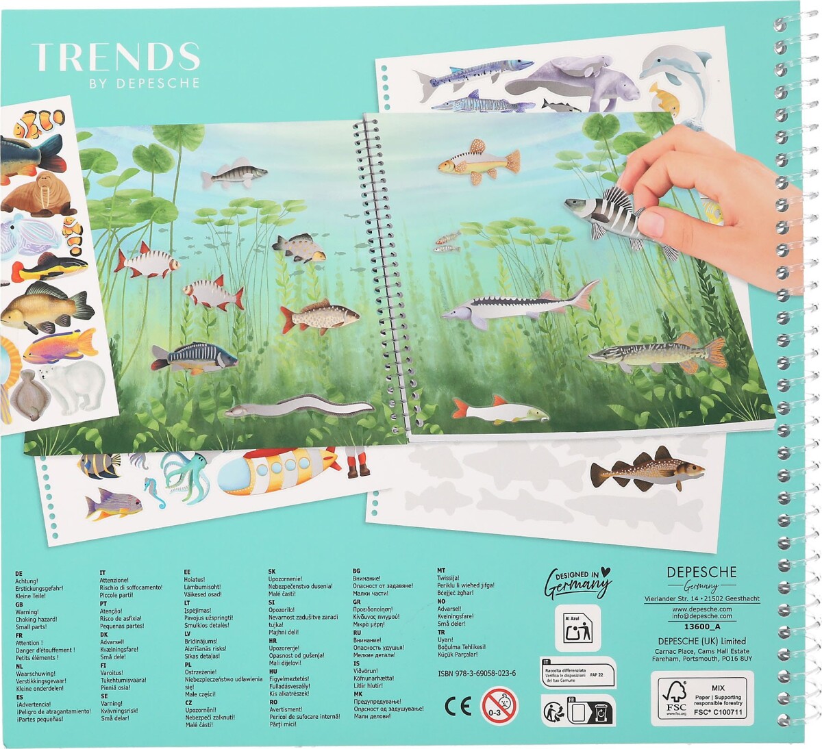 Trend - Create Your Ocean Life Mholofolie Stickers