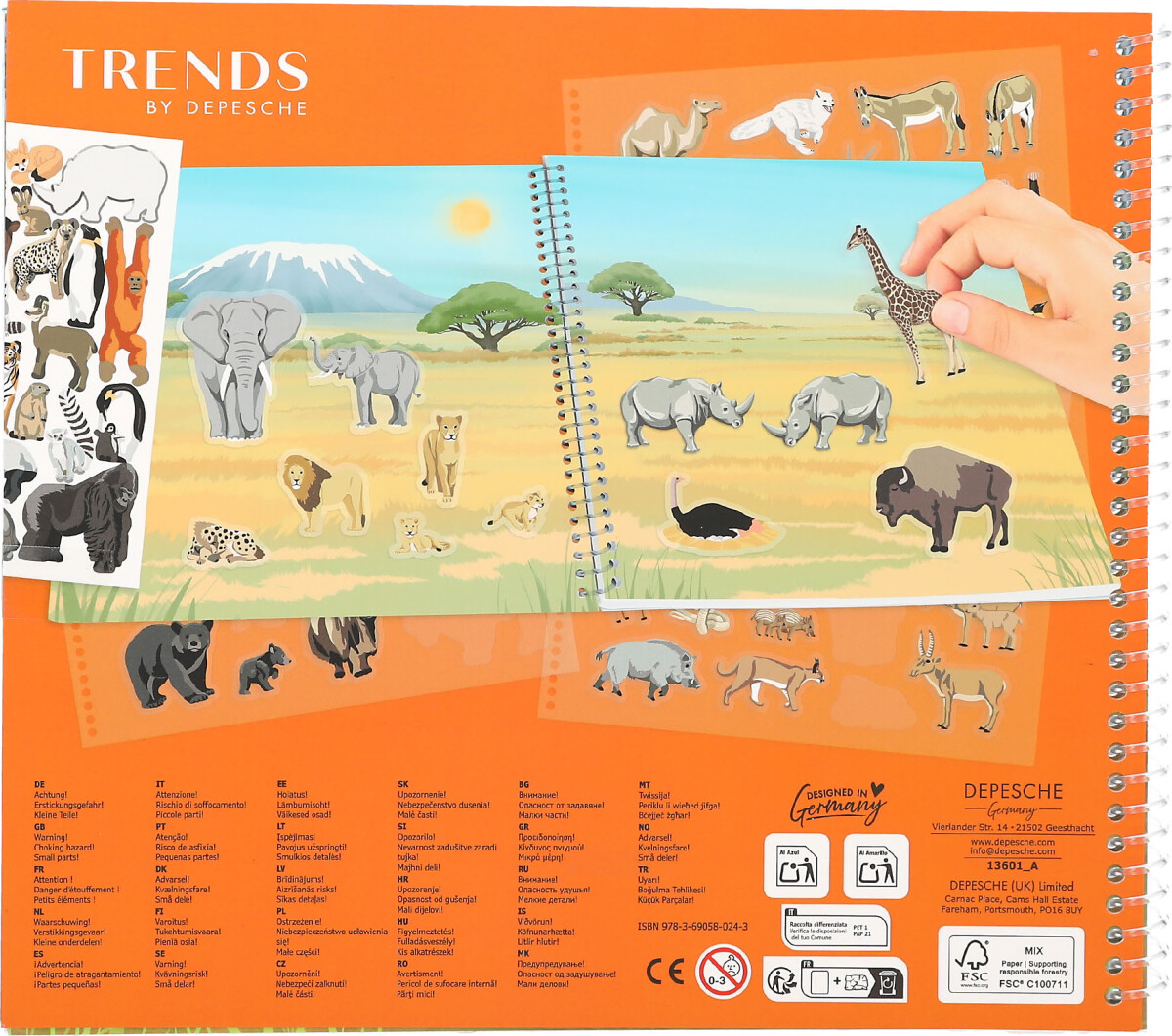 Trend - Create Your Wild Life Mflock Stickers