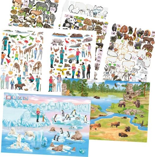 Trend - Create Your Zoo Aktivitetsbog Mstickers