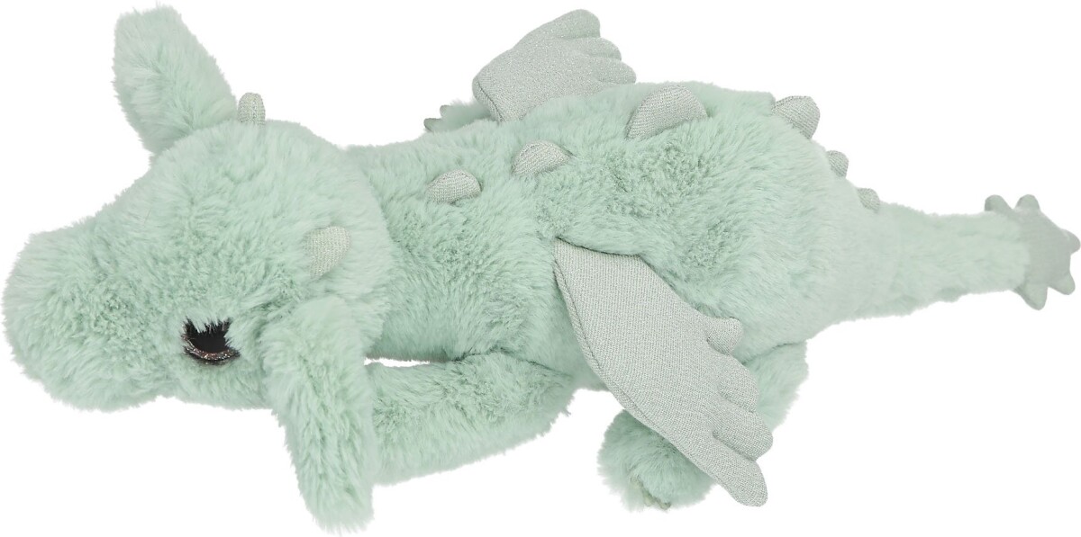 Trend - Drage Bamse Med Glittervinger - Grøn