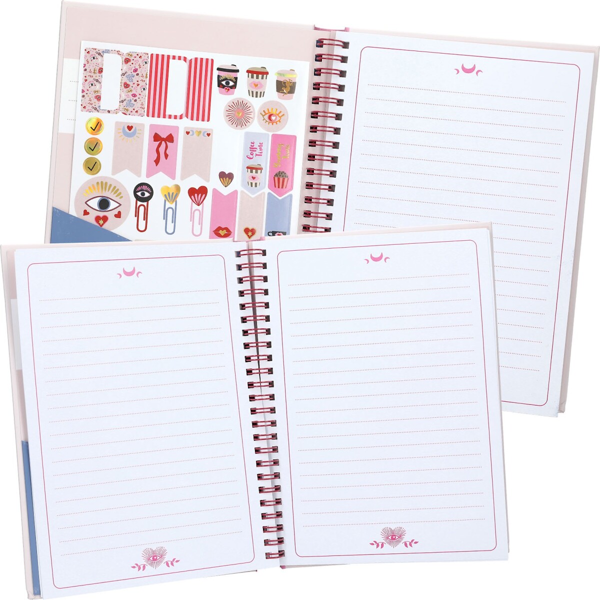 Penfection - Notesbog Til Børn - Inkl Kuglepenne - Metallic Gold