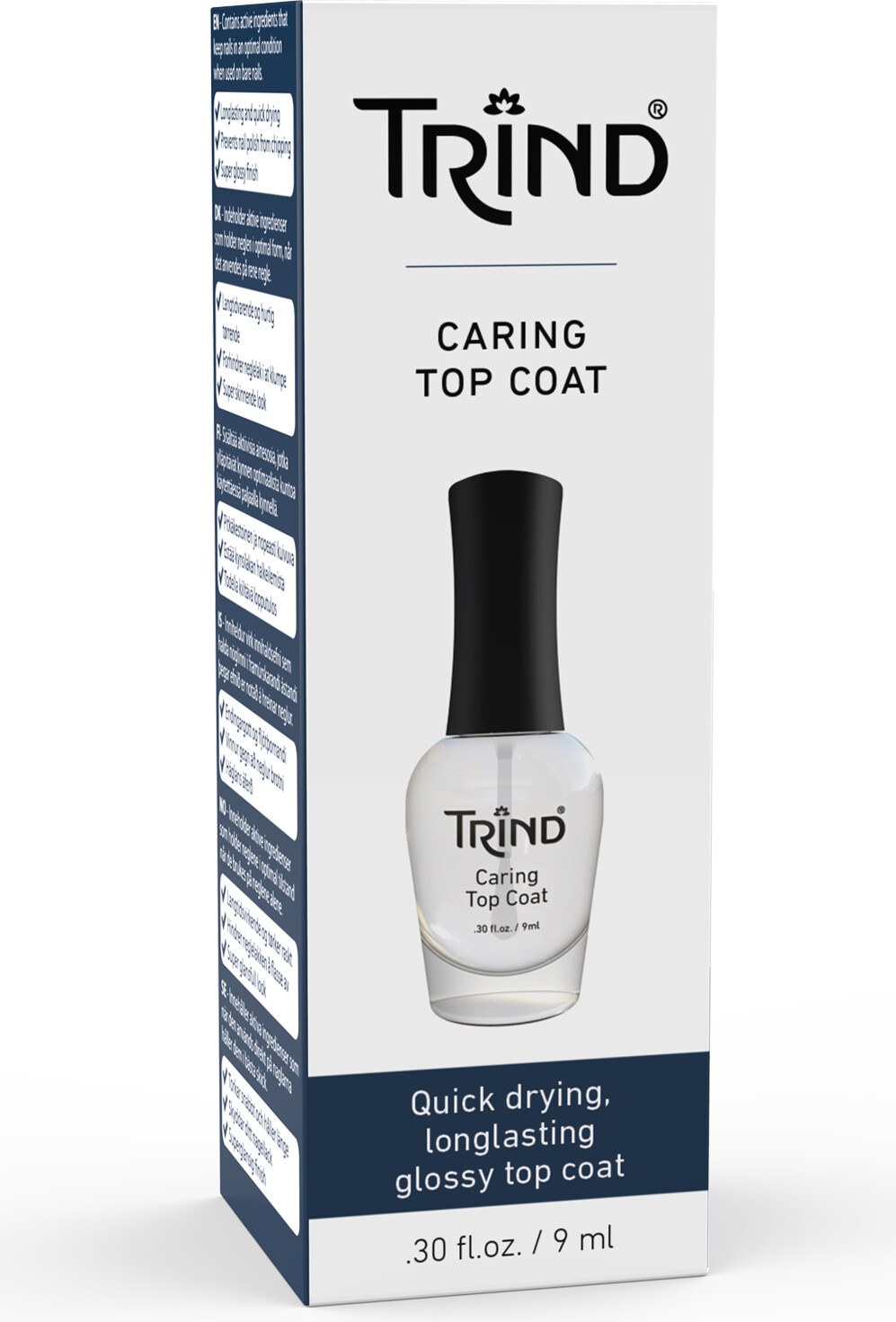 Trind - Caring Top Coat - 9 Ml