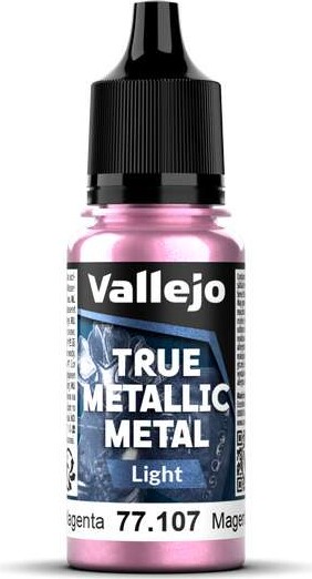 Vallejo 77273 - True Metallic Metal Core Set - Malingsæt 60X18 Ml