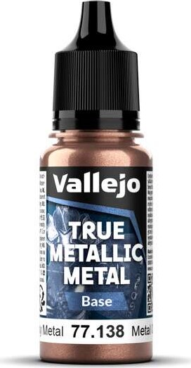 Vallejo 77273 - True Metallic Metal Core Set - Malingsæt 60X18 Ml