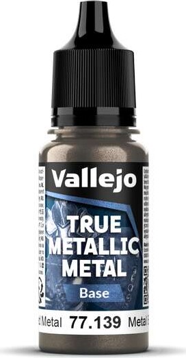 Vallejo 77273 - True Metallic Metal Core Set - Malingsæt 60X18 Ml