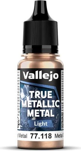Vallejo 77273 - True Metallic Metal Core Set - Malingsæt 60X18 Ml