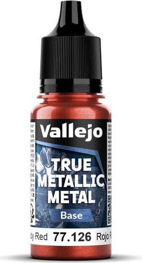 Vallejo 77273 - True Metallic Metal Core Set - Malingsæt 60X18 Ml