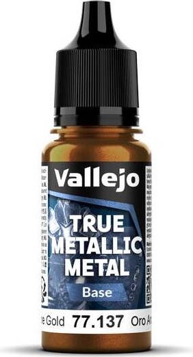 Vallejo 77273 - True Metallic Metal Core Set - Malingsæt 60X18 Ml