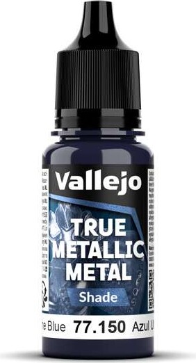 Vallejo 77273 - True Metallic Metal Core Set - Malingsæt 60X18 Ml