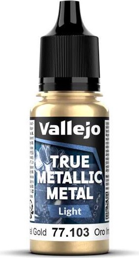 Vallejo 77273 - True Metallic Metal Core Set - Malingsæt 60X18 Ml