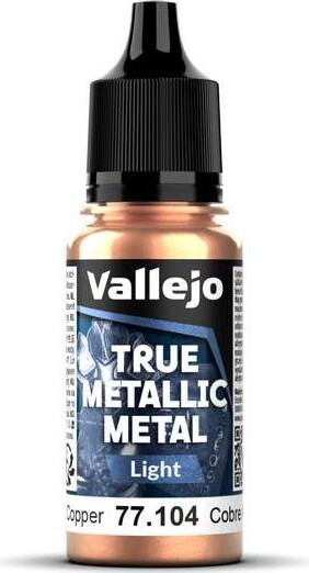 Vallejo 77273 - True Metallic Metal Core Set - Malingsæt 60X18 Ml