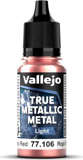 Vallejo 77273 - True Metallic Metal Core Set - Malingsæt 60X18 Ml