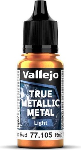 Vallejo 77273 - True Metallic Metal Core Set - Malingsæt 60X18 Ml