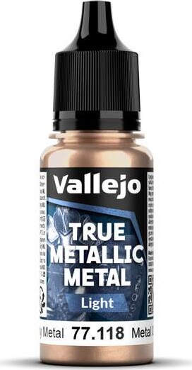 Vallejo 77273 - True Metallic Metal Core Set - Malingsæt 60X18 Ml