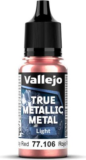 Vallejo 77273 - True Metallic Metal Core Set - Malingsæt 60X18 Ml
