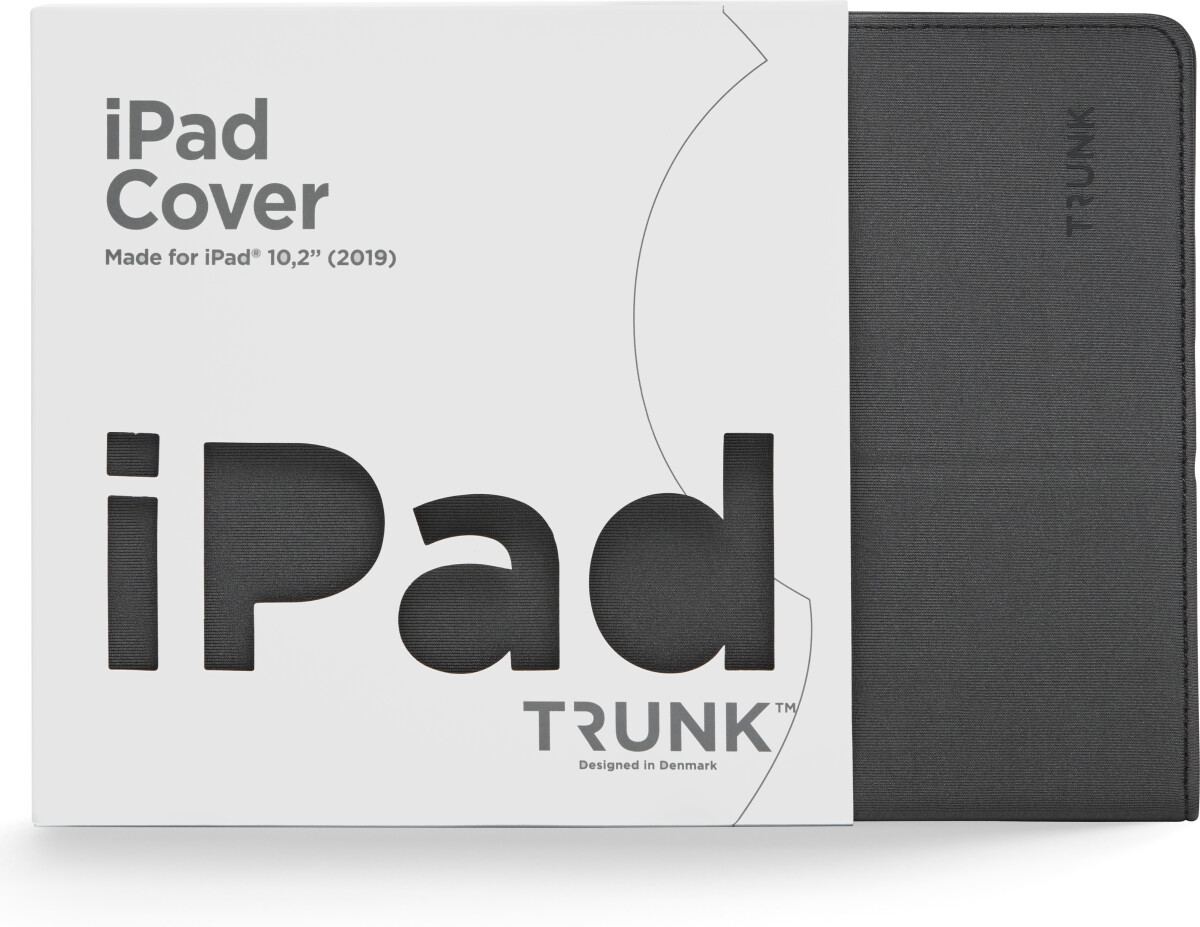 Trunk - Ipad 2019 Cover - 10 2 Tommer - Grå