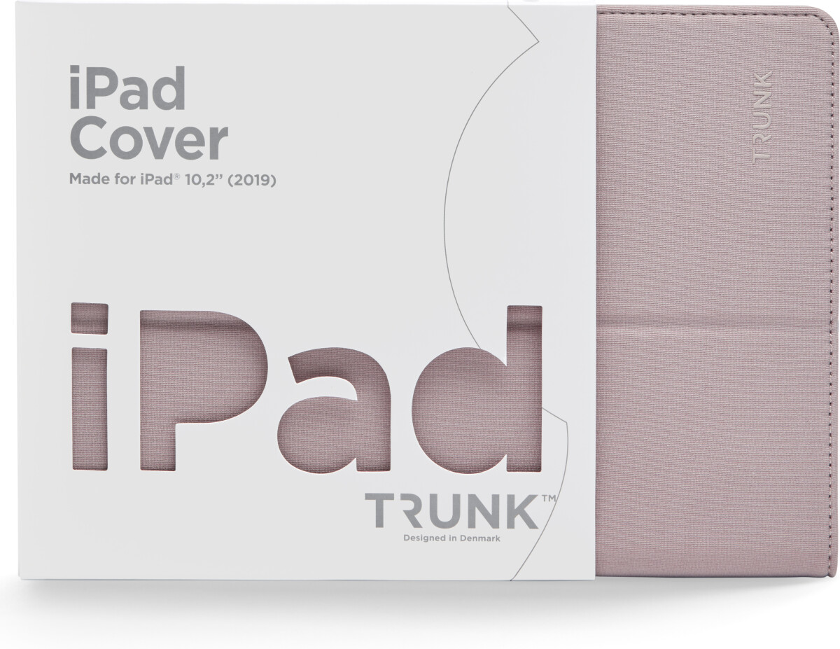 Trunk - Ipad 2019 Cover - 10 2 Tommer - Varm Rose
