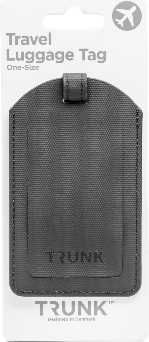 Trunk - Kuffertmærke - Sort
