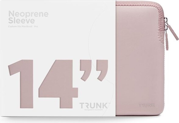 Trunk - Computer Sleeve - 14 Tommer - Neopren - Varm Rose
