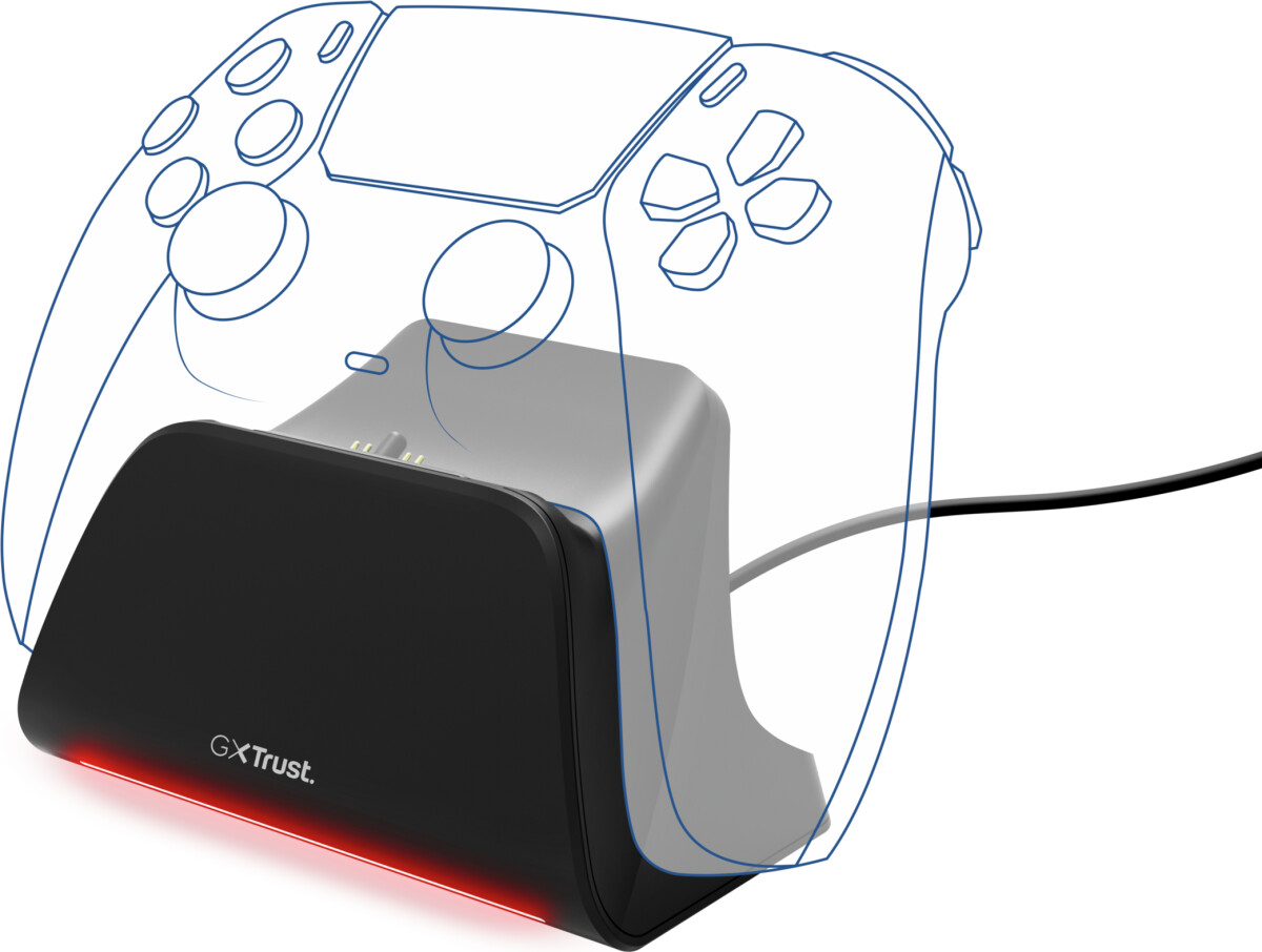 Trust - Gxt255 Ps5 Charge Stand - Black
