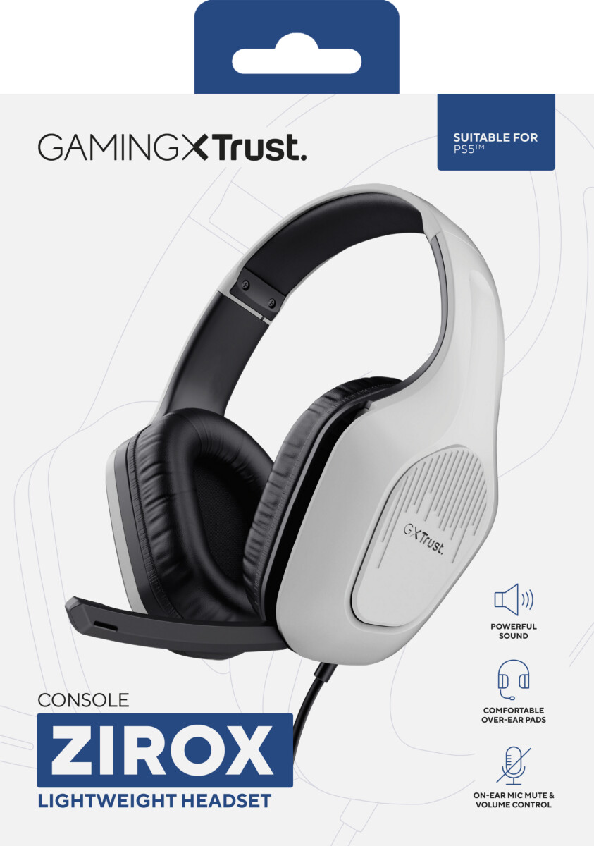 Trust - Gxt415Ps Zirox Headset - Ps5