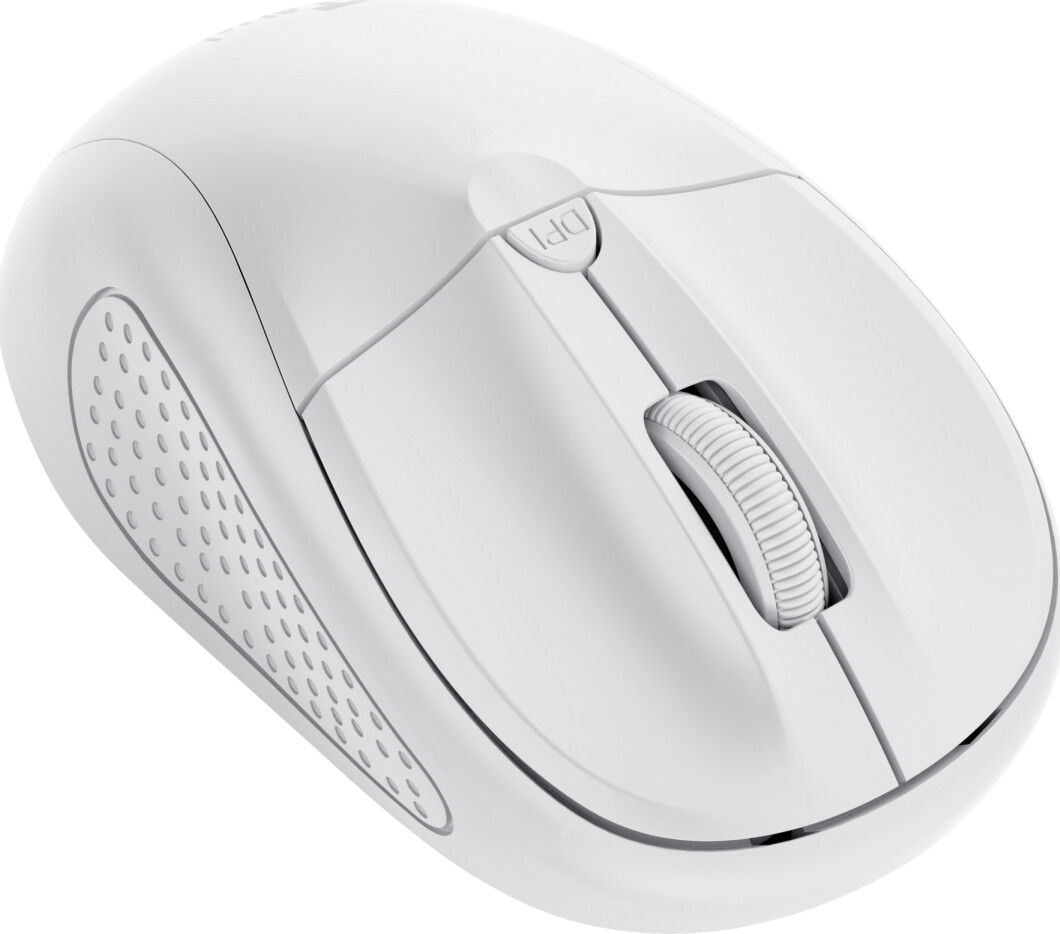 Trust Primo Wireless Mouse - Matt White