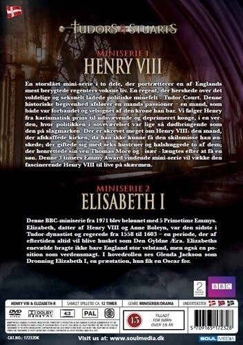 Tudors & Stuarts - Henry & Elisabeth DVD → Køb TV Serien her Gucca.dk