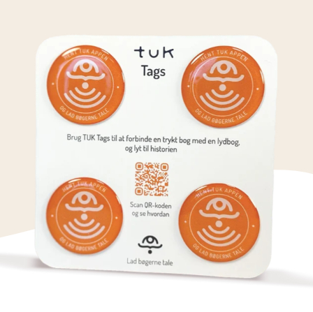 Tuk Tags - 4 Stk