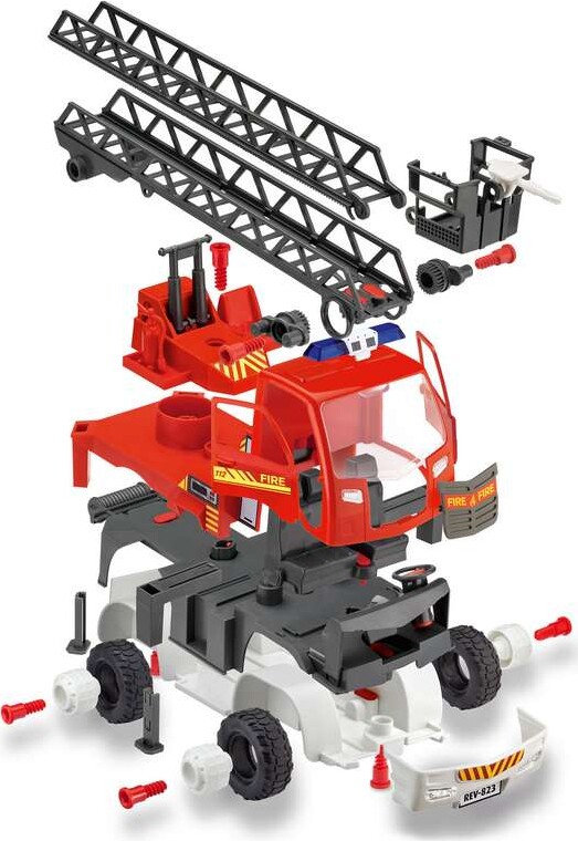 Revell First Construction - Brandbil Med Stige - 1 20