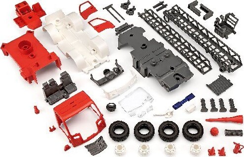 Revell First Construction - Brandbil Med Stige - 1 20