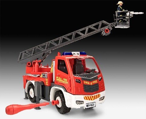 Revell First Construction - Brandbil Med Stige - 1 20