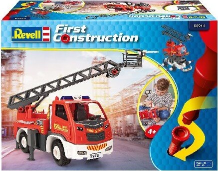 Revell First Construction - Brandbil Med Stige - 1 20