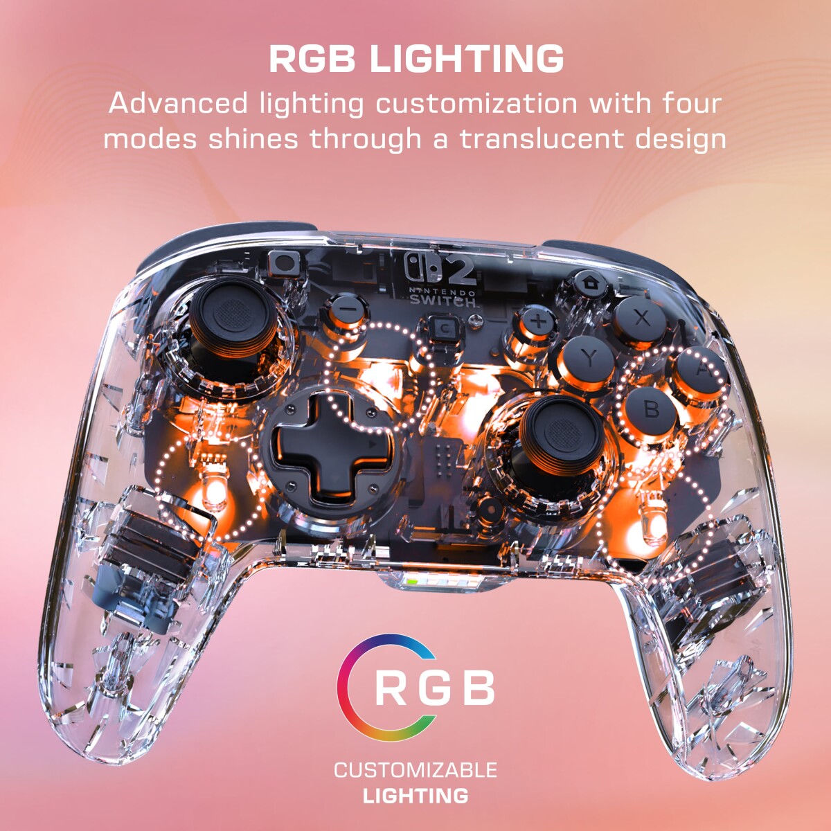 Turtle Beach - Afterglow Clear - Wireless