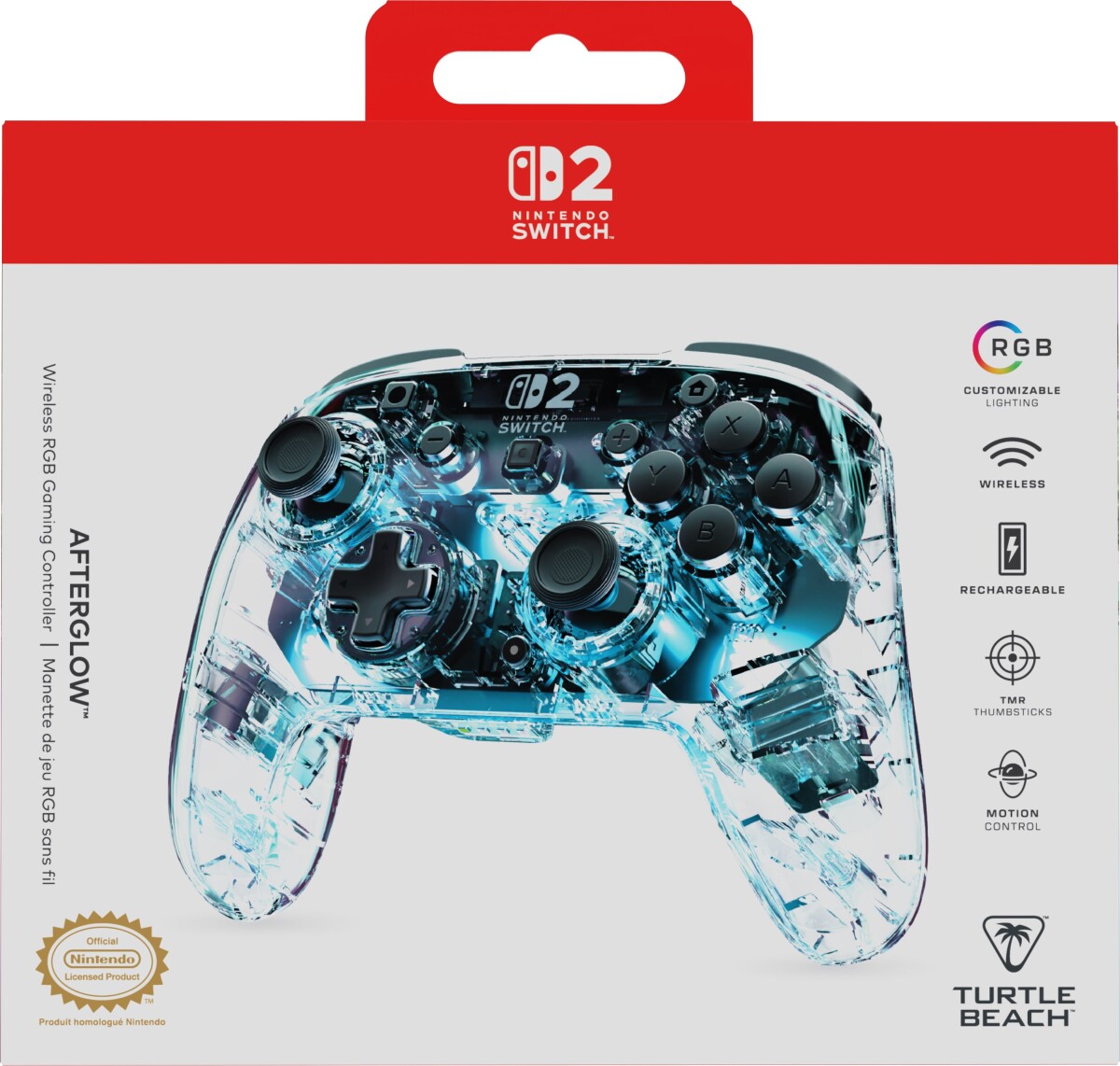 Turtle Beach - Afterglow Clear - Wireless