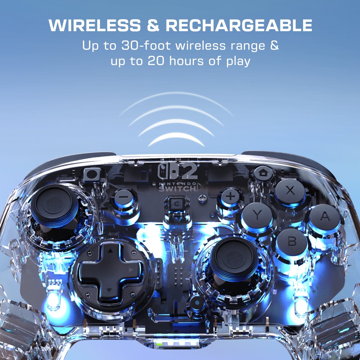 Turtle Beach - Afterglow Clear - Wireless