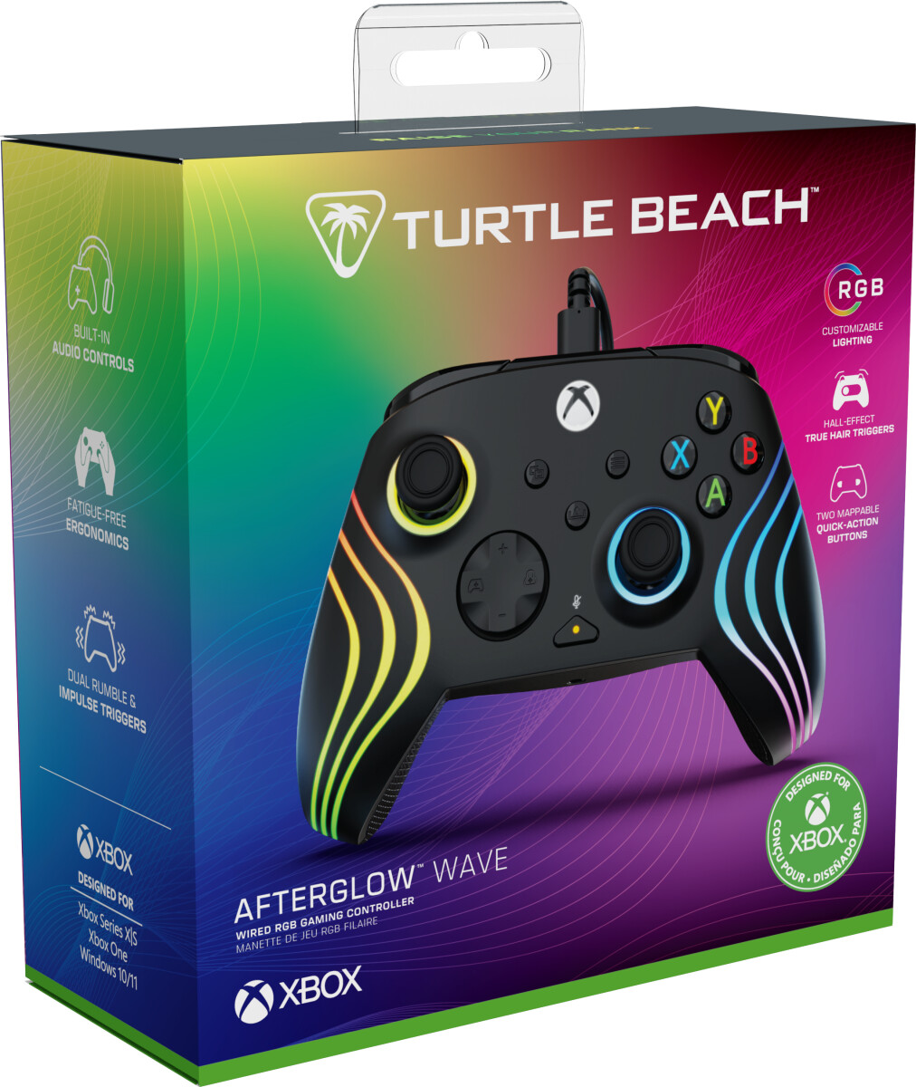 Turtle Beach Afterglow Wave Wired Controller - Black