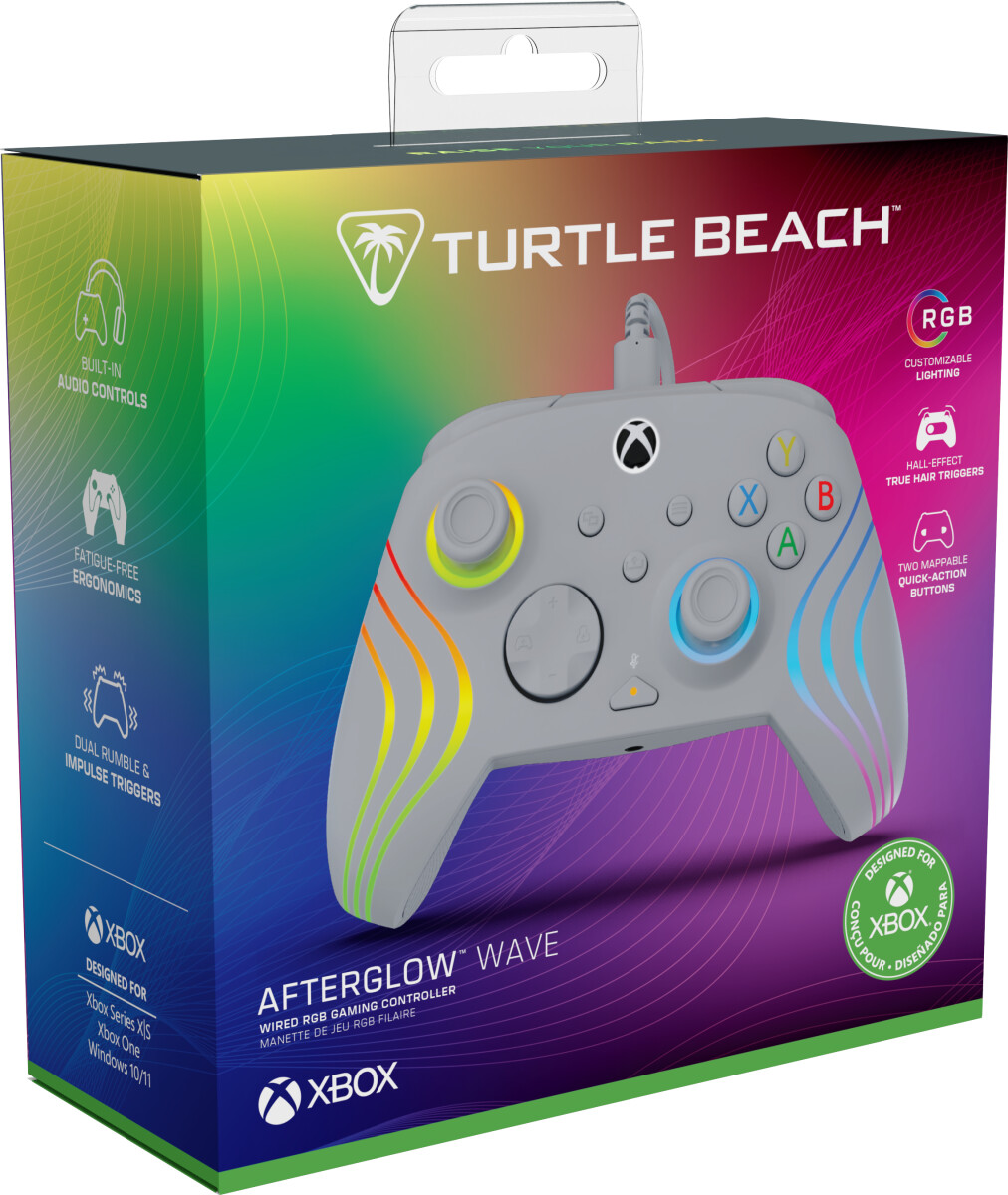 Turtle Beach Afterglow Wave Wired Controller - Grey