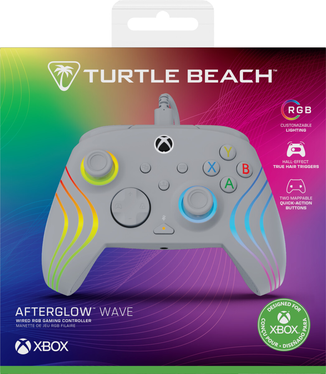 Turtle Beach Afterglow Wave Wired Controller - Grey