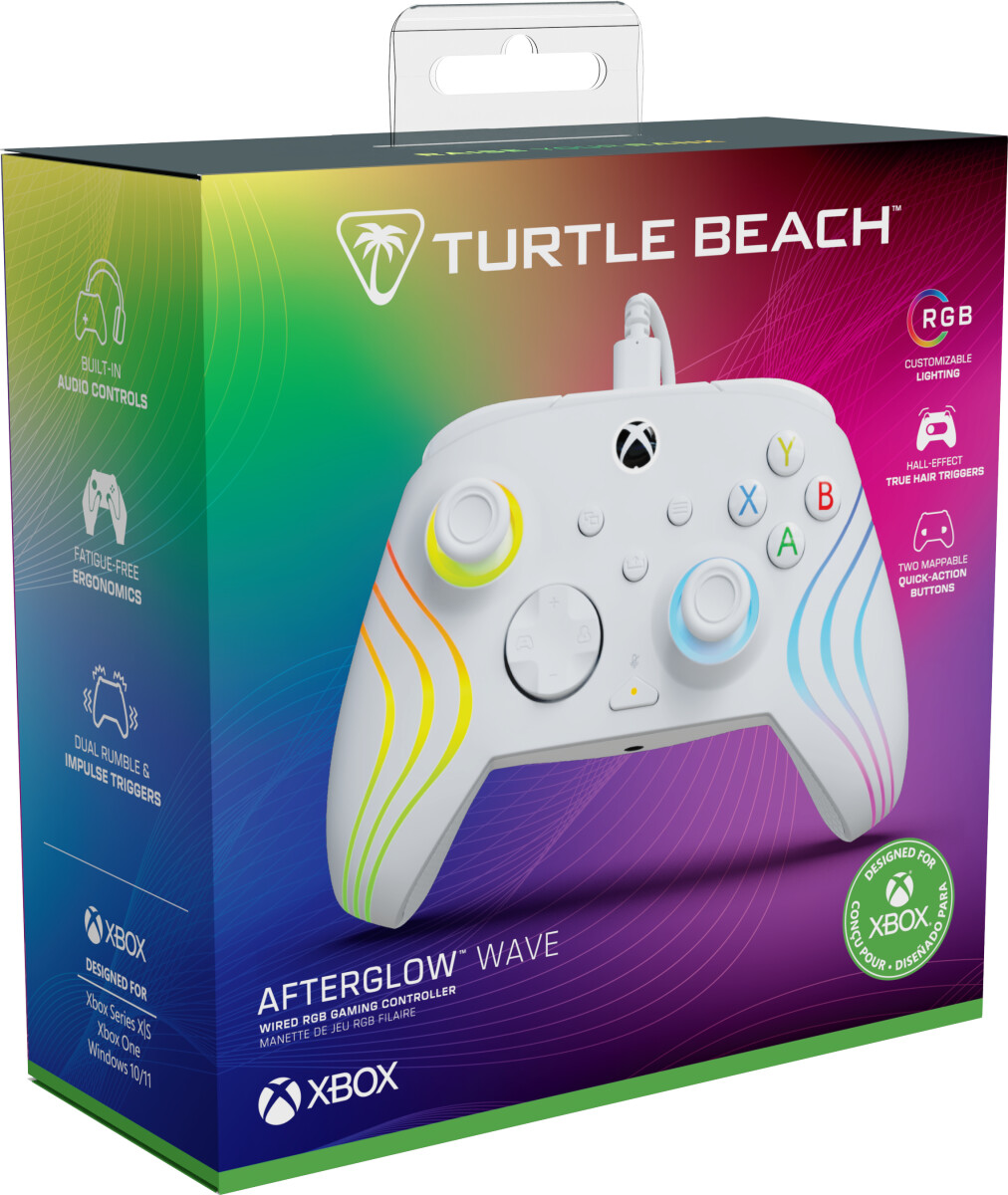 Turtle Beach Afterglow Wave Wired Controller - White