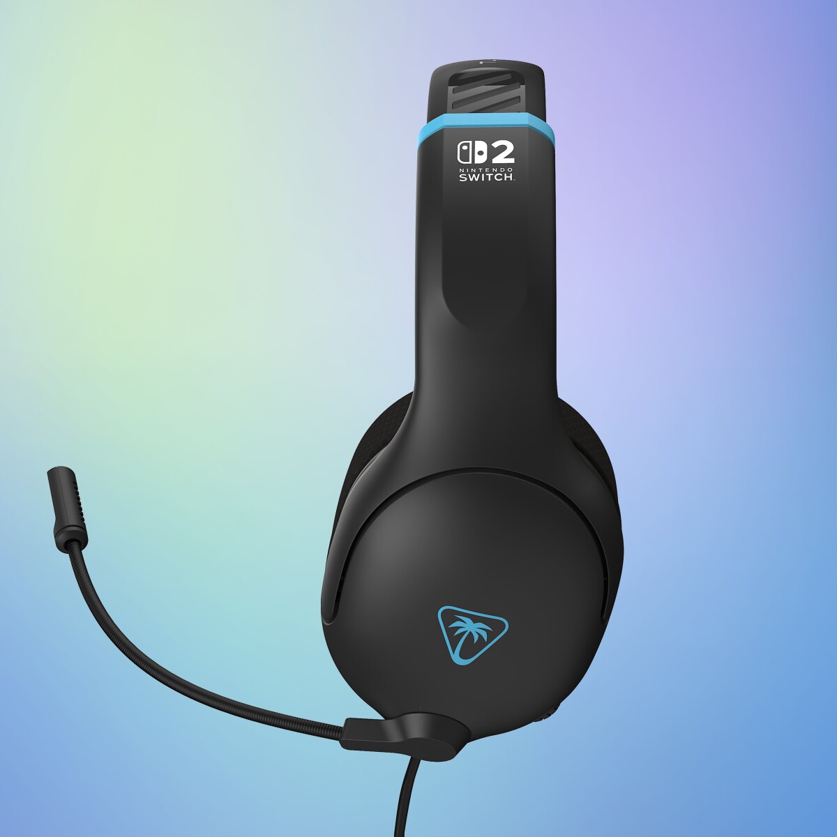 Turtle Beach Airlite Fit Headset Charcoal Black For Nintendo Switch 2