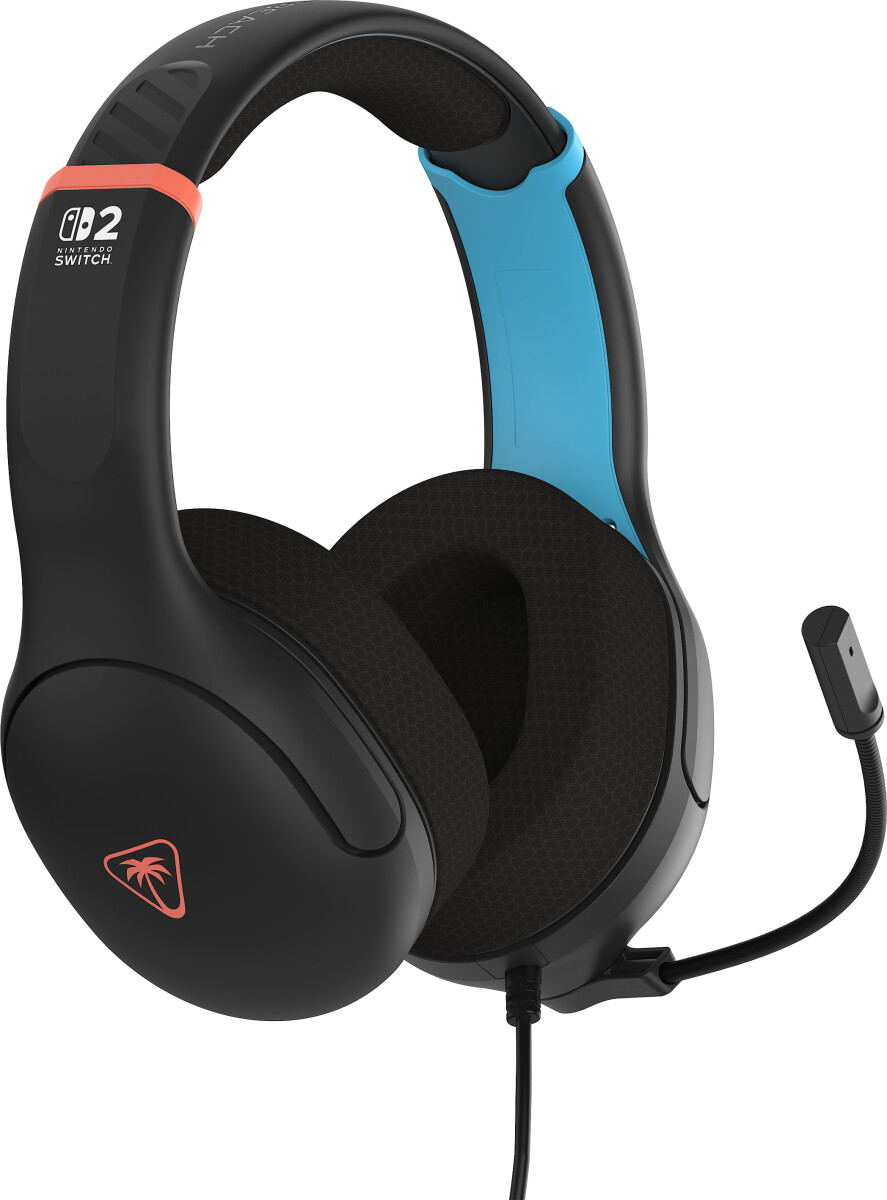 Turtle Beach Airlite Fit Headset Charcoal Black For Nintendo Switch 2