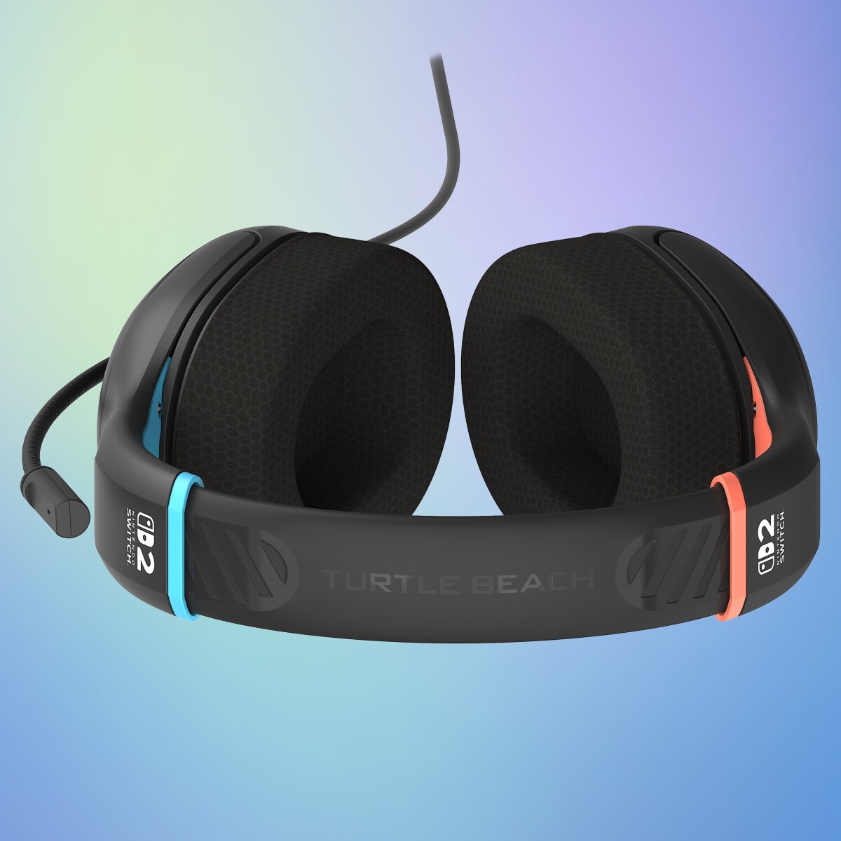 Turtle Beach Airlite Fit Headset Charcoal Black For Nintendo Switch 2