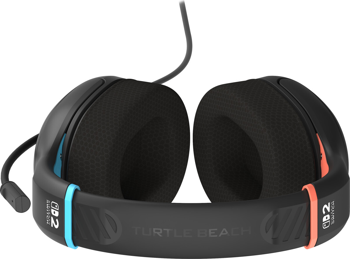 Turtle Beach Airlite Fit Headset Charcoal Black For Nintendo Switch 2