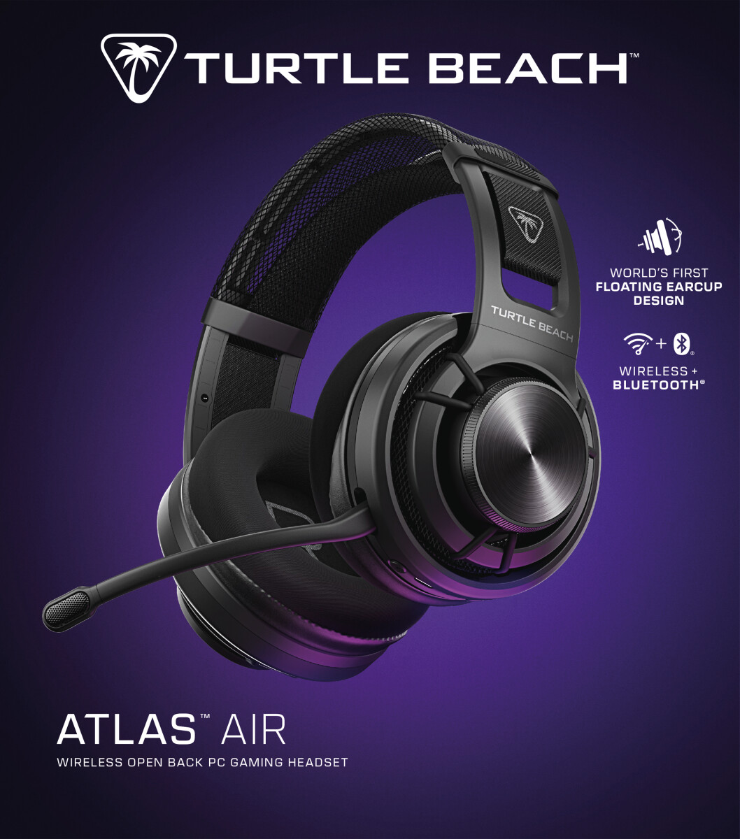 Turtle Beach Atlas Air Wireless Headset - Black-Multiformat
