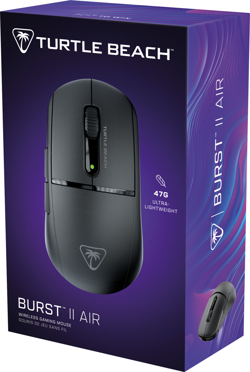 Turtle Beach - Burst Ii Air Trådløs Gaming Mus - Sort