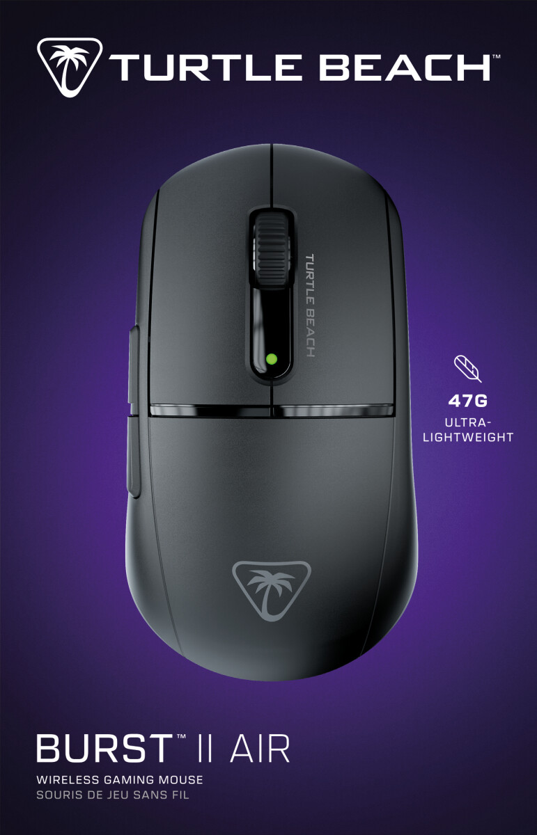 Turtle Beach - Burst Ii Air Trådløs Gaming Mus - Sort