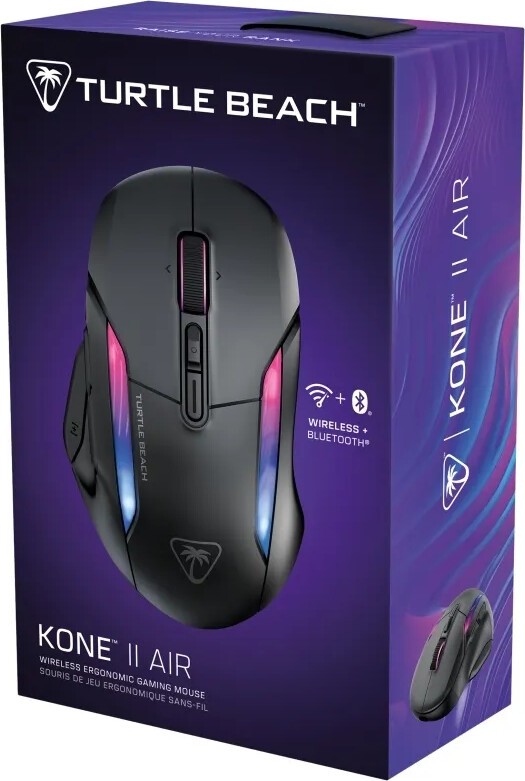 Turtle Beach - Kone Ii Air - Trådløs Gaming Mus - Sort