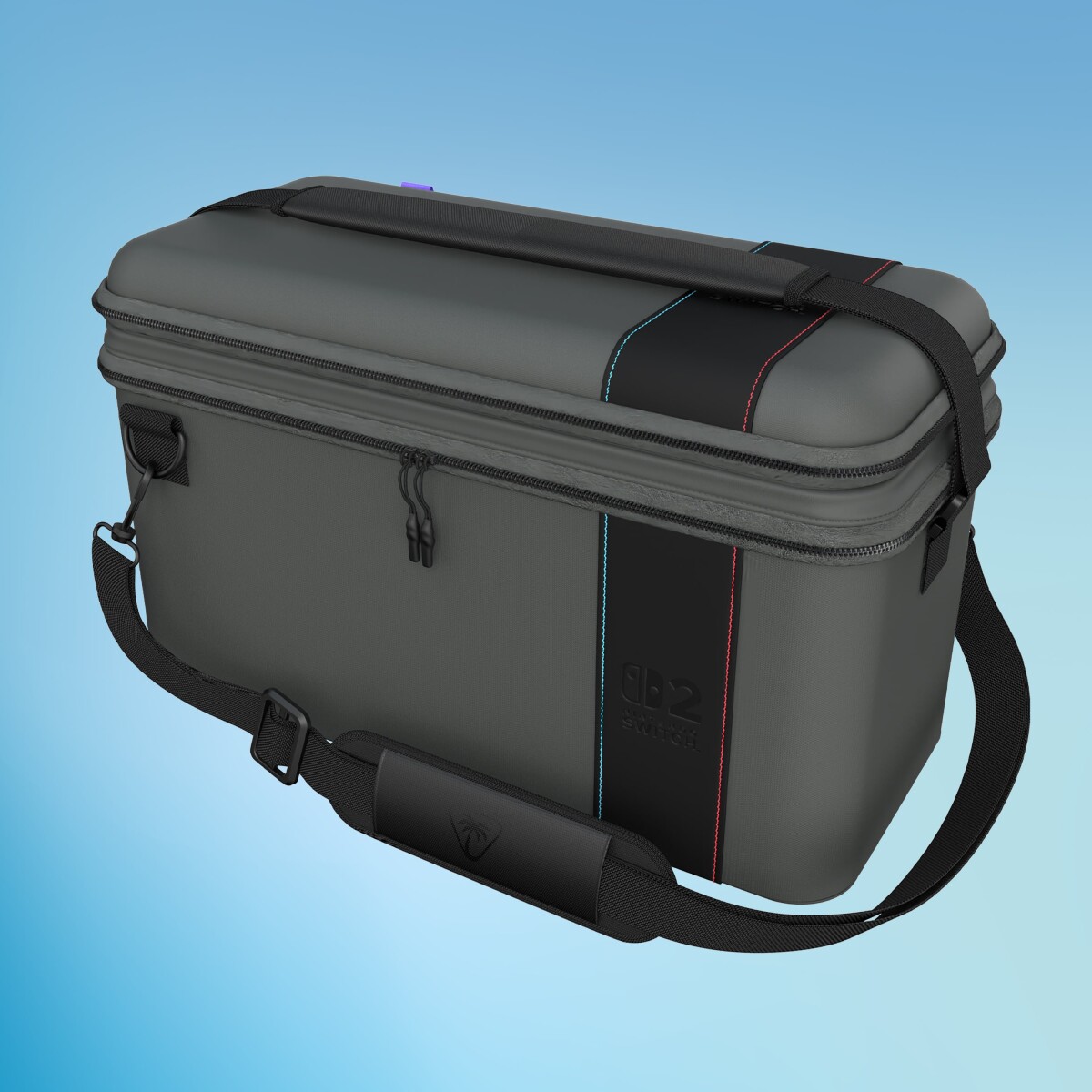 Turtle Beach - Playtrek 2-In-1 Case - Charcoal Black Nintendo Switch 2