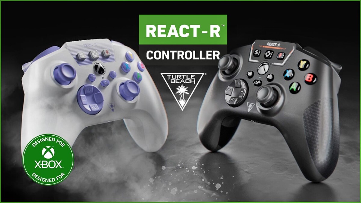 Turtle Beach React-R Wired Controller - Black