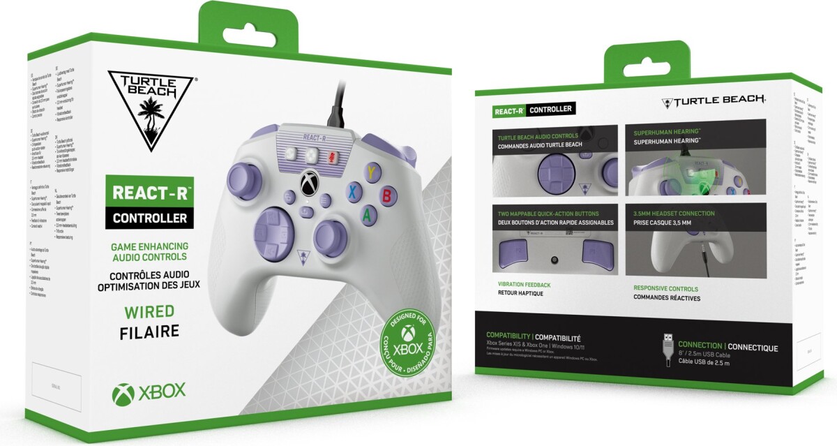 Turtle Beach React-R Wired Controller - Spark